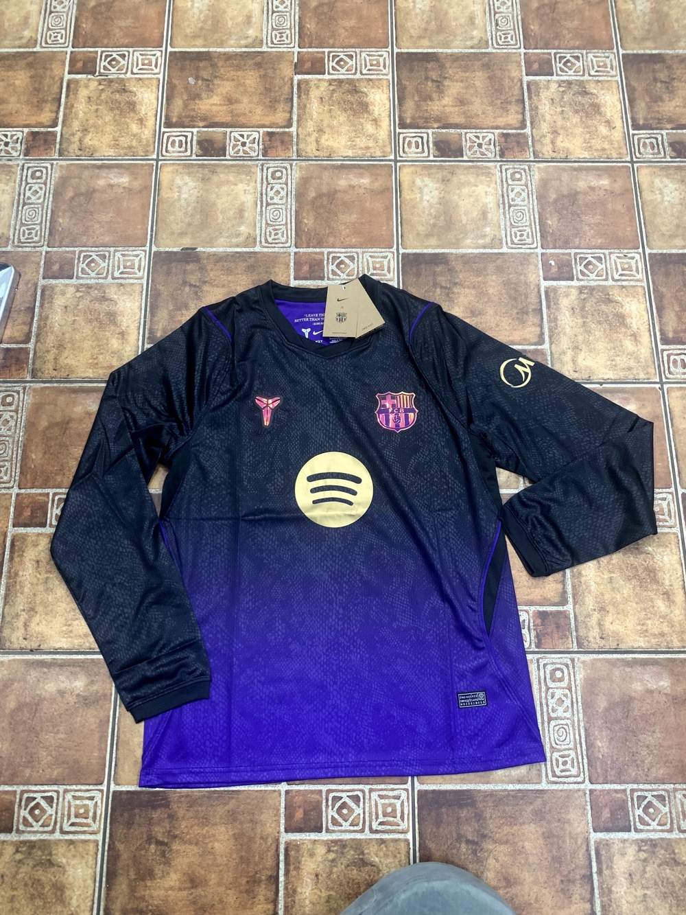 Nike Barcelona 2026/27 Long Sleeve Jersey Size M
